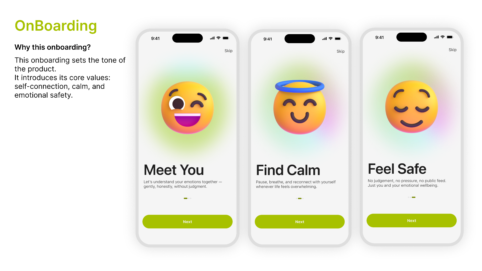 Moodwings onboarding